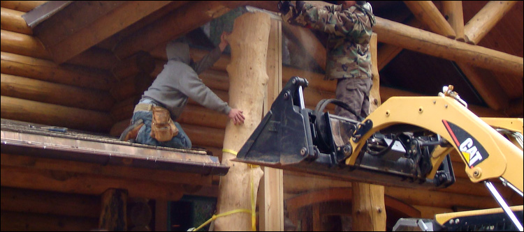 Log Home Log Replacement  Harrisville, Ohio