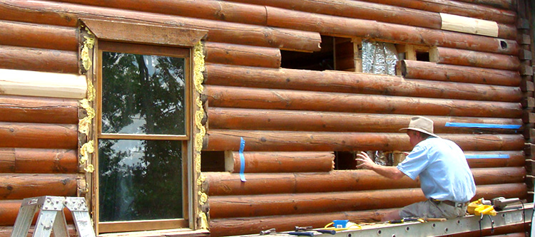 Log Home Repair Harrisville, Ohio