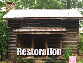 Historic Log Cabin Restoration  Harrison County, Ohio